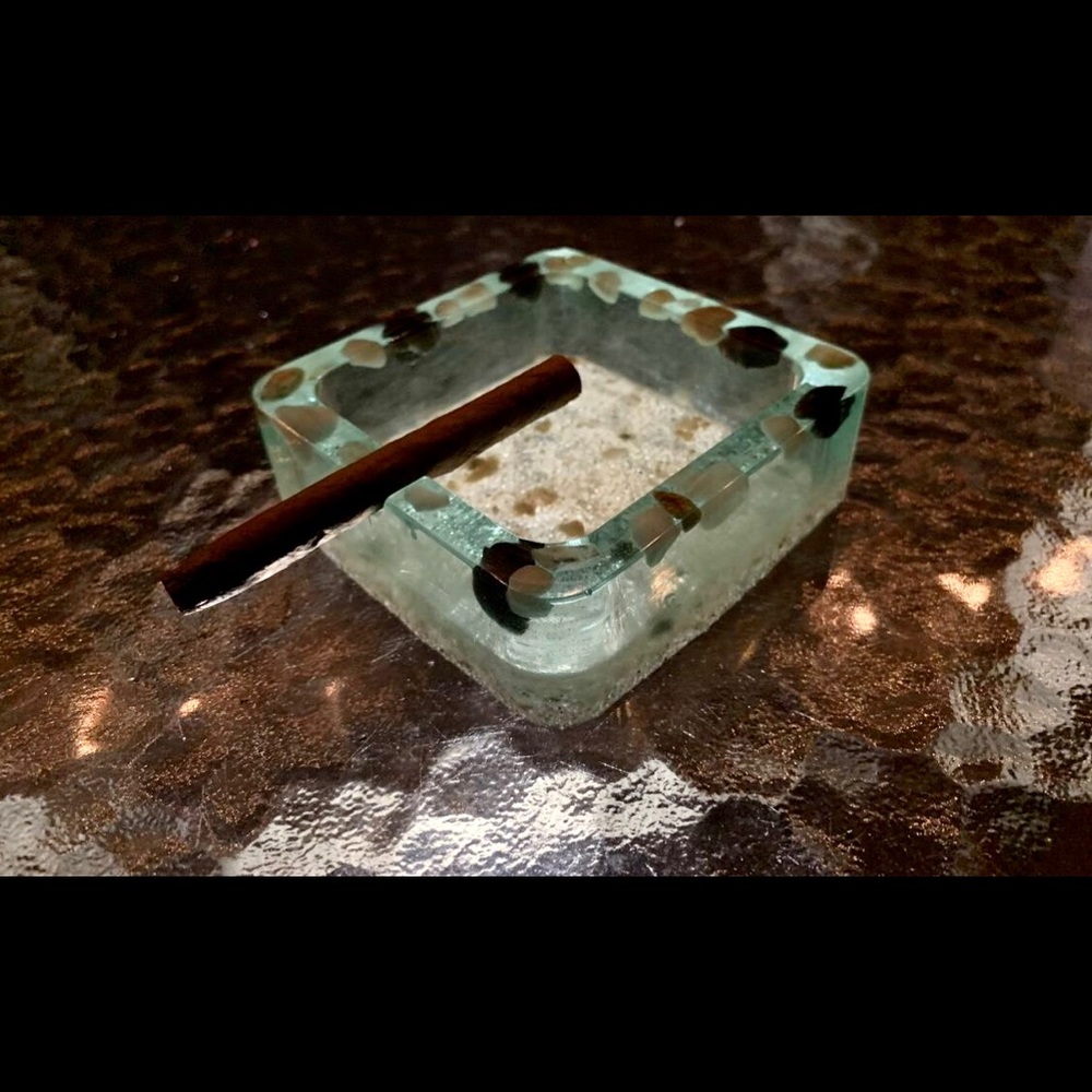 Handcrafted ashtray